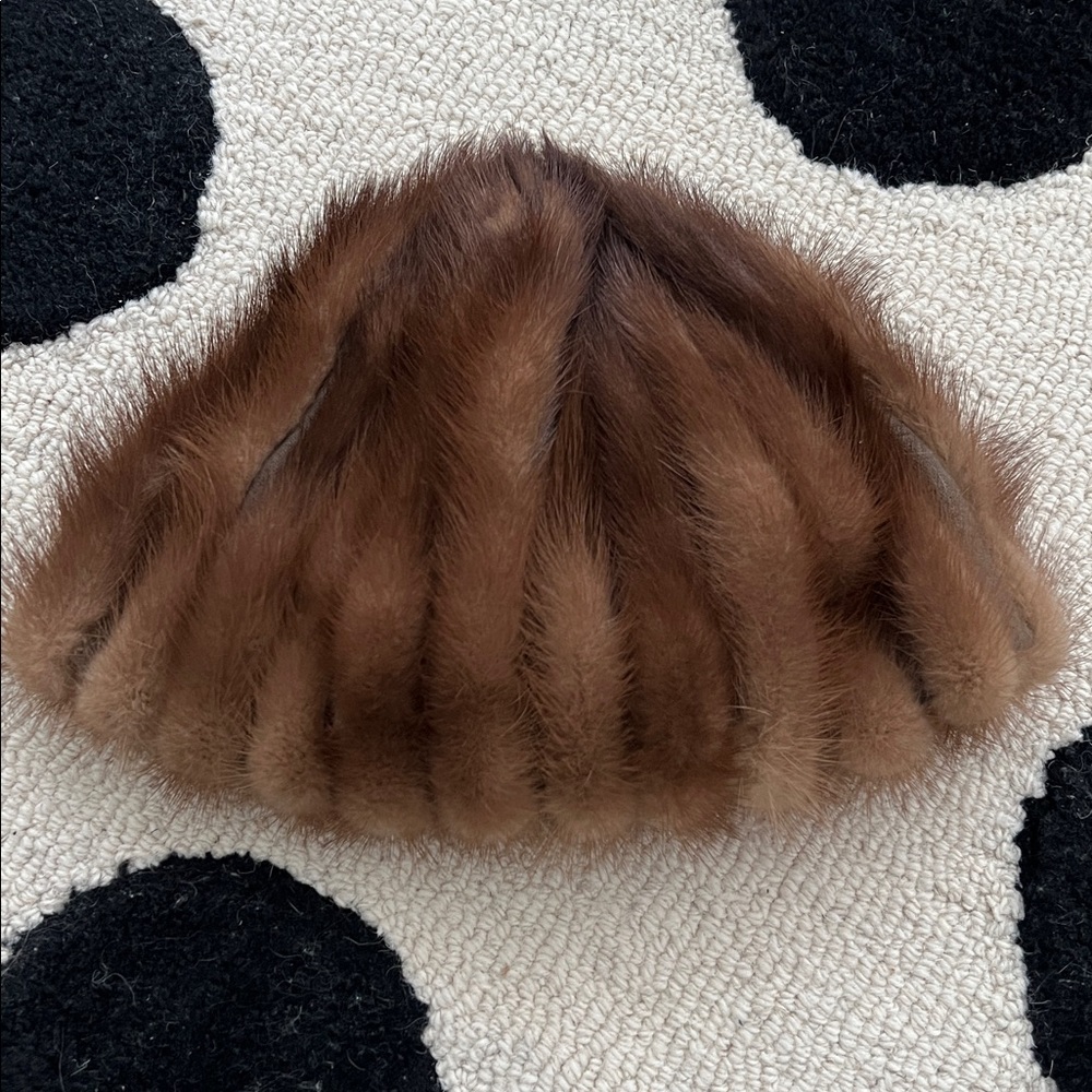 Vintage Lora Brown Beanie